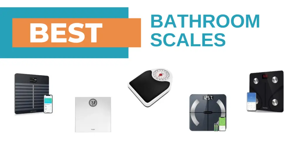 bathroom scales collage