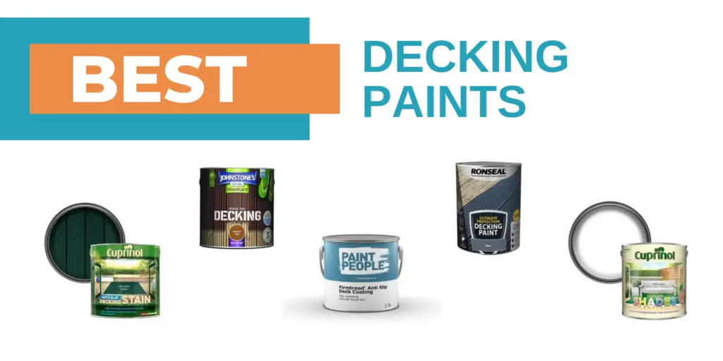 decking paints collage