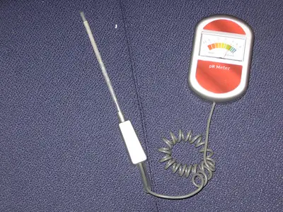 A device used to check pH level
