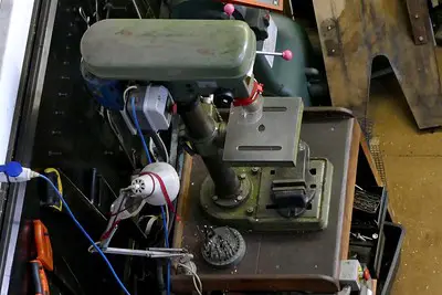 A machine used in waterworks