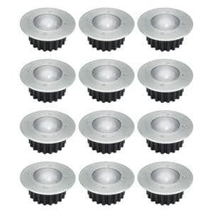 Woodside 12x Stainless Steel LED