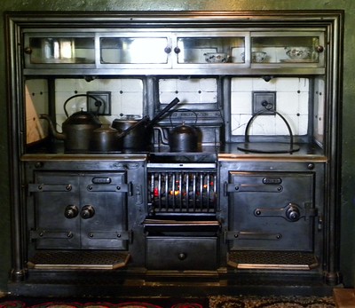 a vintage stove