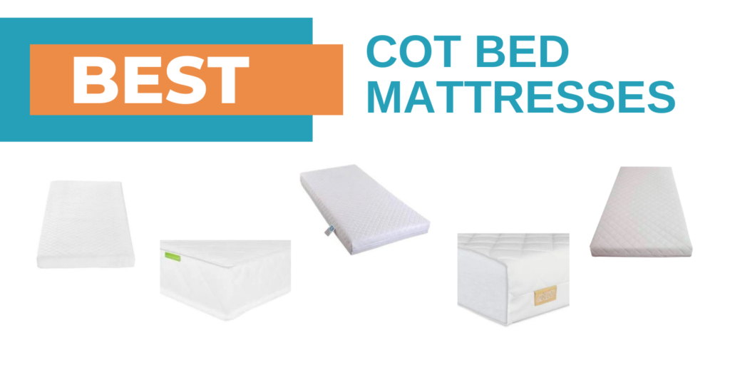 cot bed mattresses collage