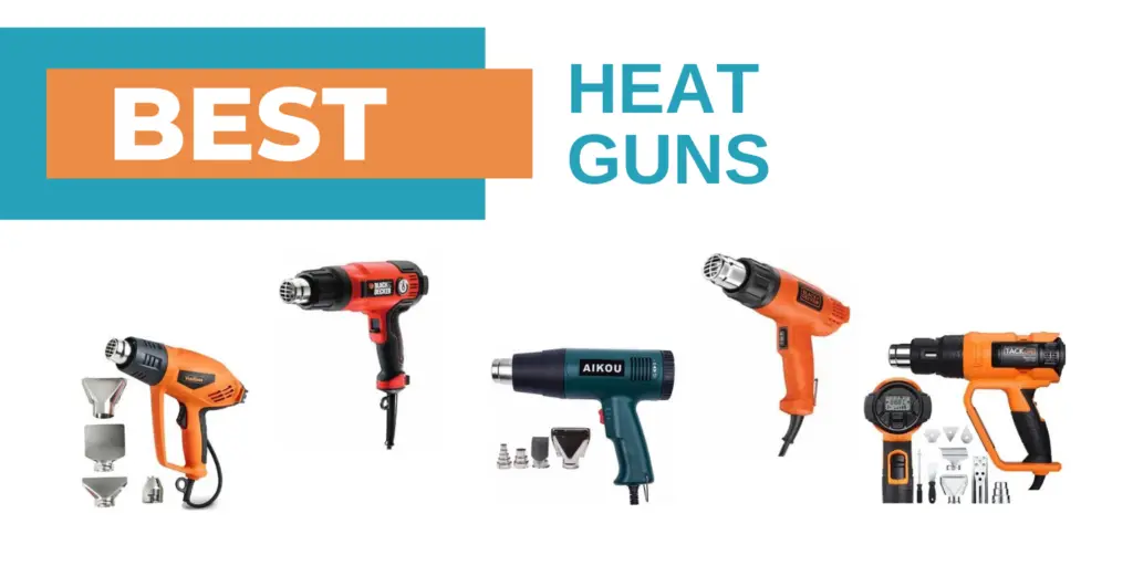 heat guns collage