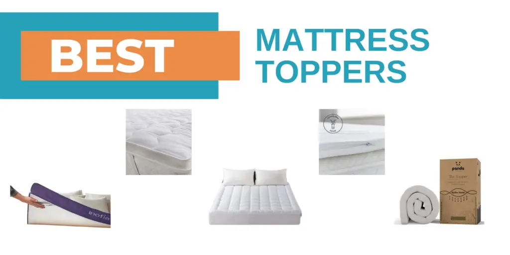 mattress toppers collage