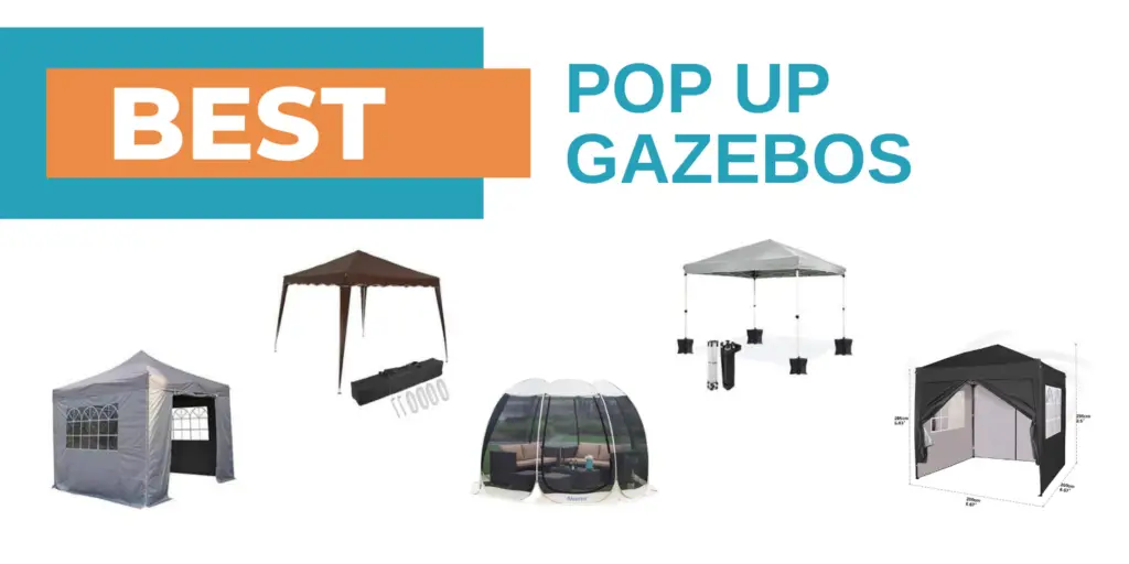 pop up gazebos collage