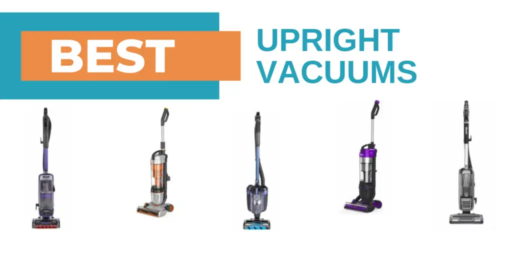 upright vacuums collage