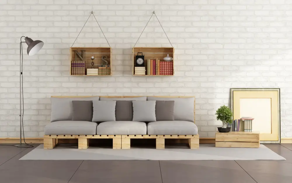 How to Make a Pallet Sofa
