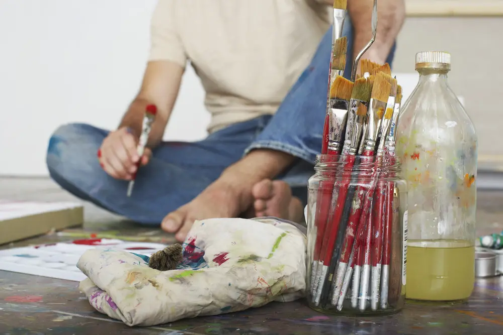 how to clean paint brushes